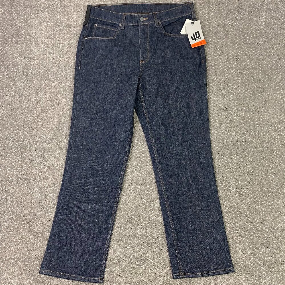 40 Grit by Duluth Trading Jeans Men's 34 x 30 Fits 35 x 31 Standard Fit Blue co